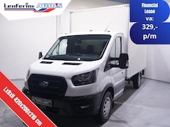 Ford Transit - 2.0 TDCi 160 pk Bakwagen met Laadklep Airco Cruise Control, LxBxH 420x200x210 cm, 3-Zits