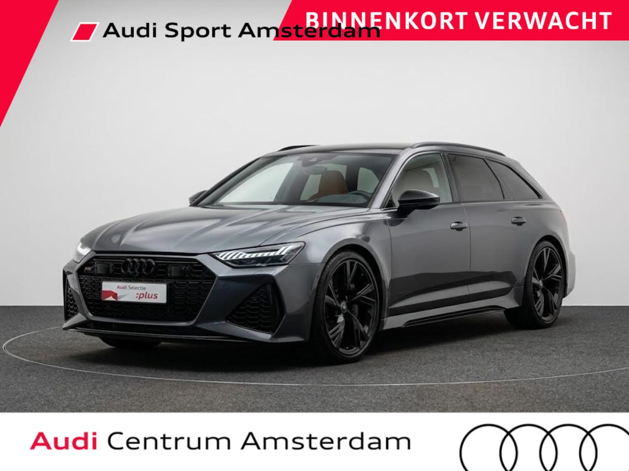 Audi A6 Avant - RS 6 TFSI quattro 600pk | Komt begin oktober binnen | Panoramadak | Keramische remmen | He - AutoWereld.nl