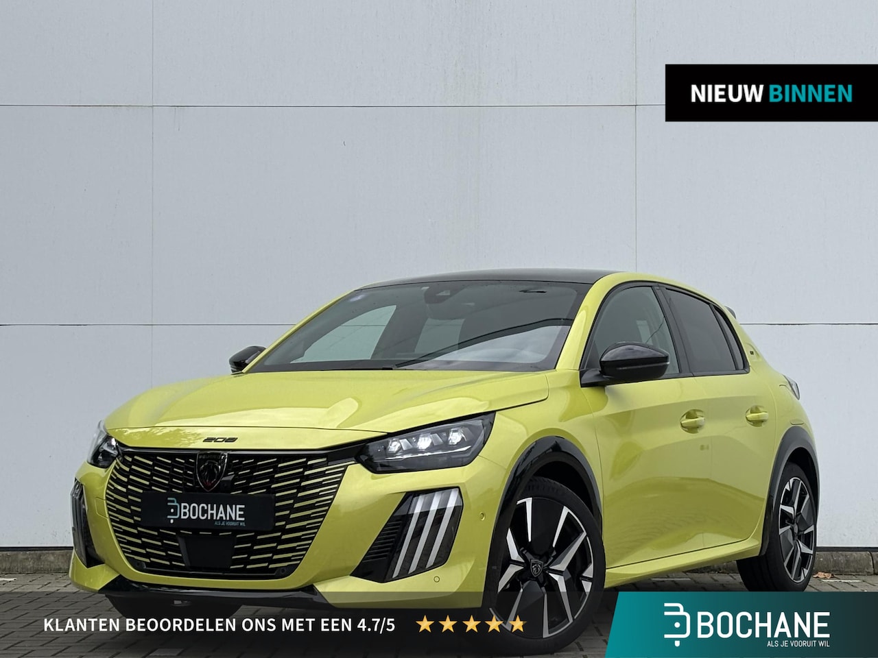 Peugeot 208 - 1.2 Hybrid 100 e-DCS6 GT navigatie / Panorama dak / Automaat - AutoWereld.nl