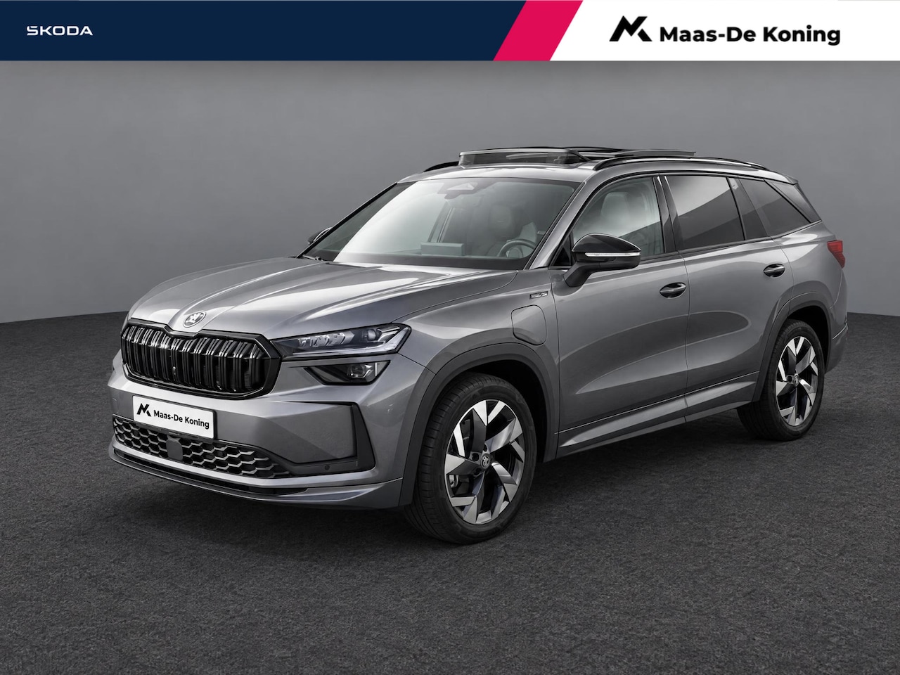 Skoda Kodiaq - 1.5 TSI 204pk DSG PHEV Sportline Business · Panoramadak · Wegklapbare Trekhaak · Camera · - AutoWereld.nl