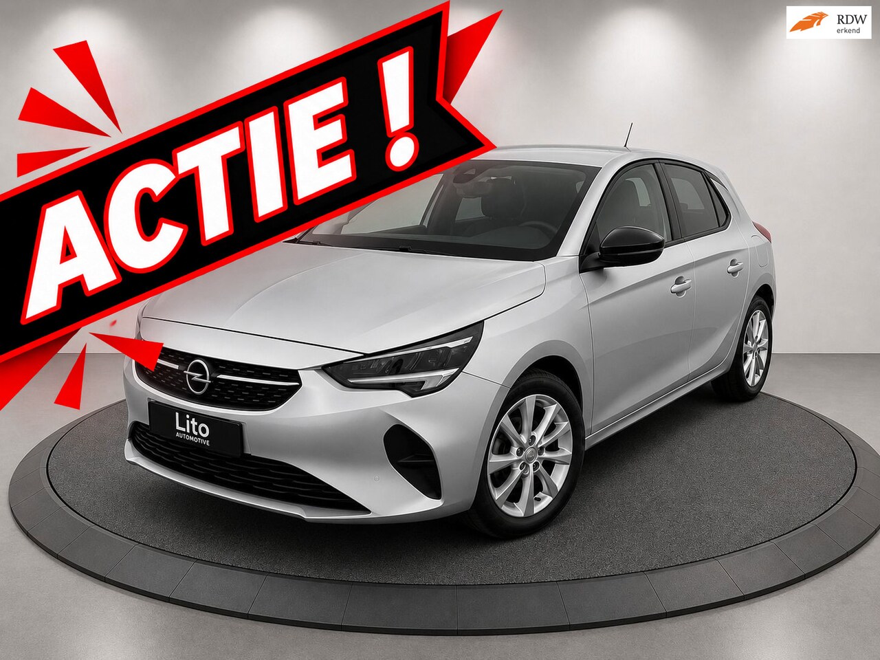 Opel Corsa - 1.2 Elegance|AIRCO|NAVI|GREY| - AutoWereld.nl