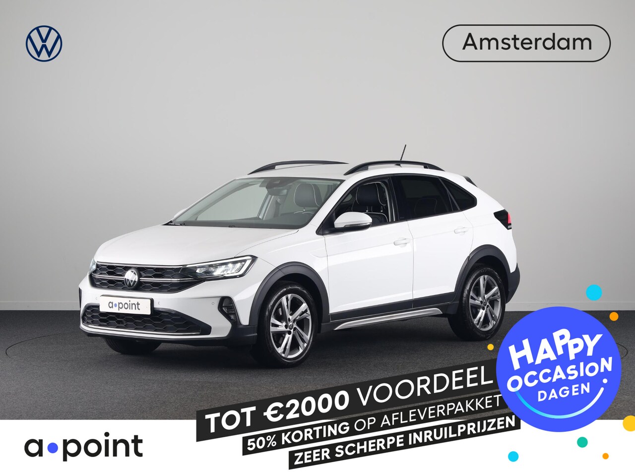 Volkswagen Taigo - 1.0 TSI Life 95PK | Navigatie via app | Lederen Bekleding| Stoelverwarming l Camera | Keyl - AutoWereld.nl