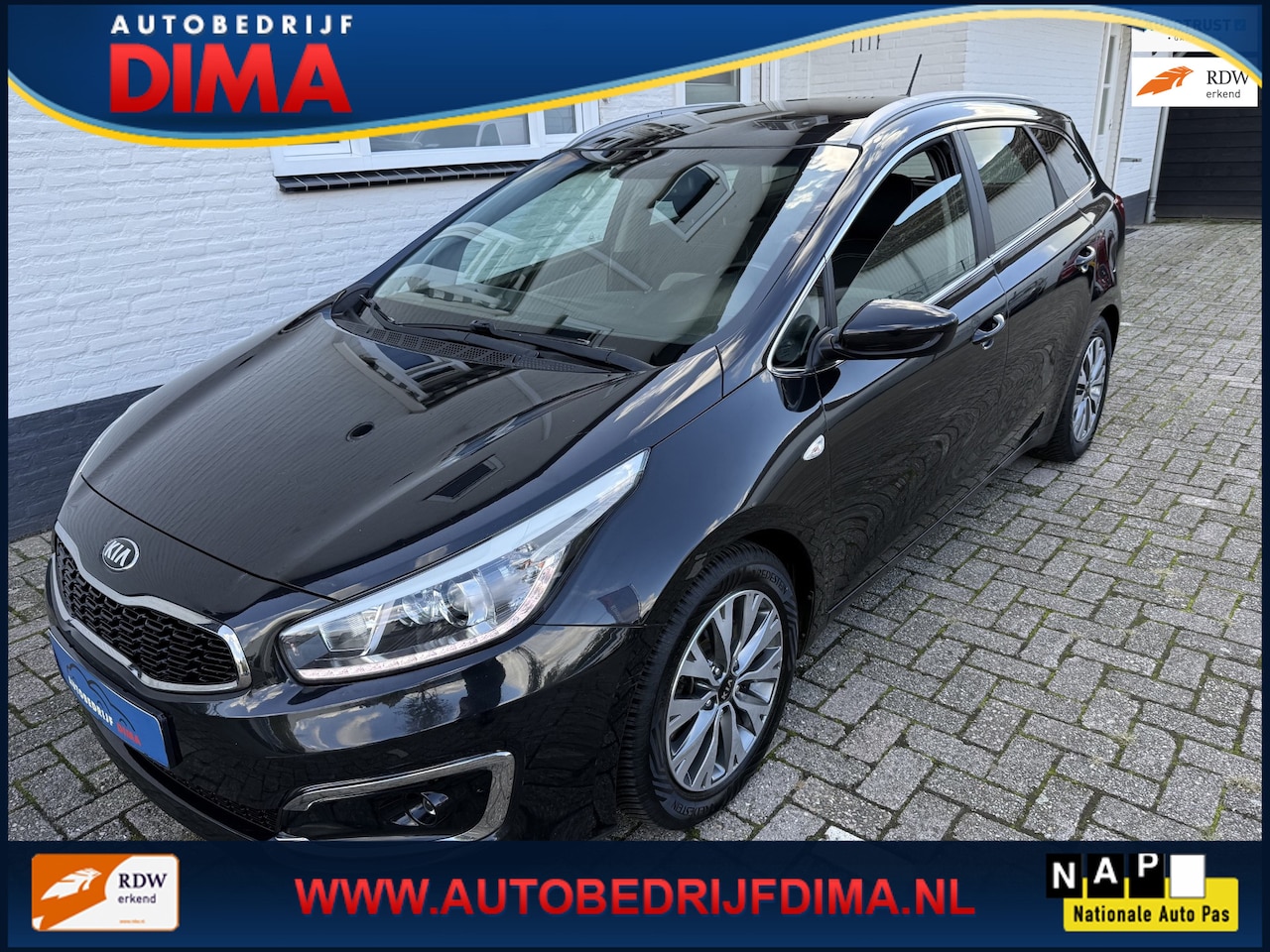 Kia Cee'd Sportswagon - 1.4/ Camera/ ECC/ Afnb Trekhaak/ Stuur+ Stoelverwarming/ Cruise Control - AutoWereld.nl