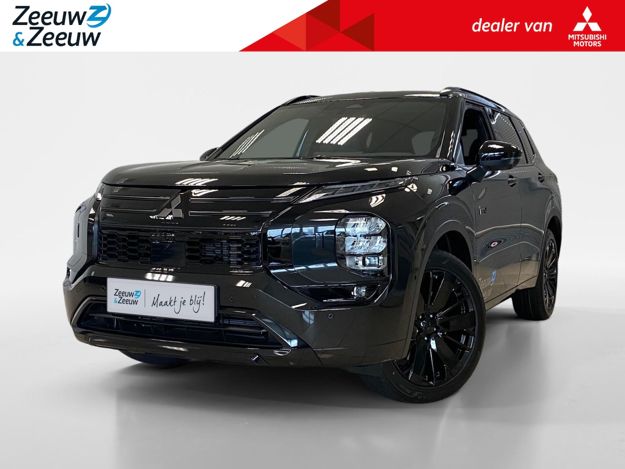 Mitsubishi Outlander - 2.4 PHEV | BLACK EDITION | 4WD | AUTOMAAT | - AutoWereld.nl