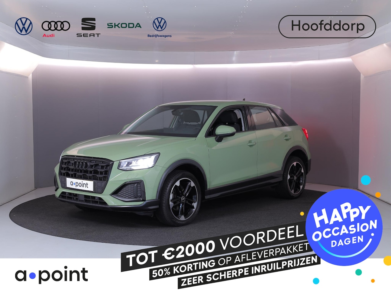 Audi Q2 - 30 TFSI Advanced edition 110 pk | Navigatie | Trekhaak (afneembaar) | Parkeersensoren | Ac - AutoWereld.nl