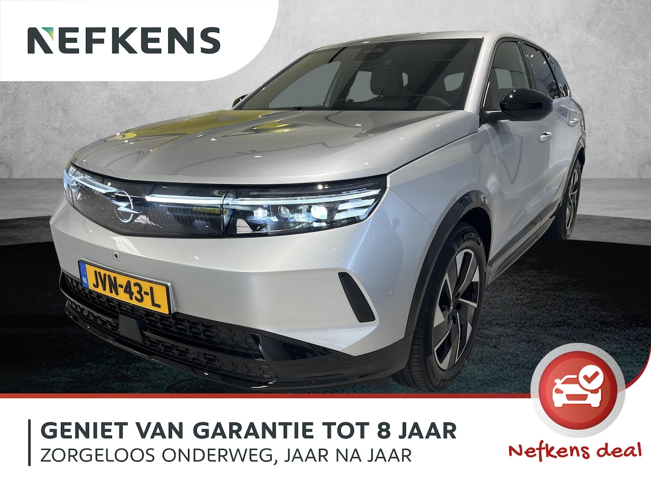 Opel Grandland Electric - Business Edition 73 kWh elektrisch glazen panorama-dak | audio installatie premium | warmt - AutoWereld.nl