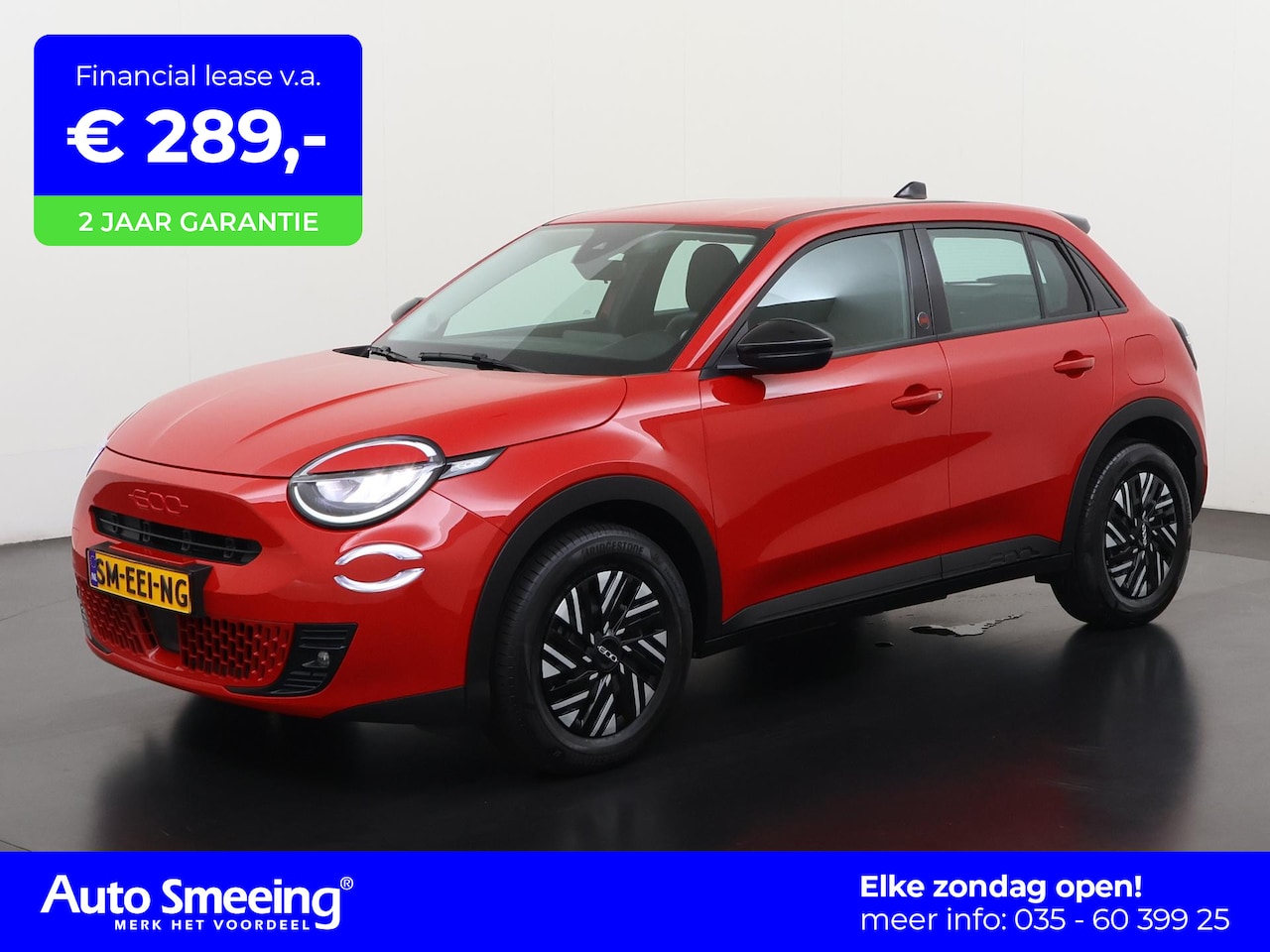 Fiat 600e - RED 54 kWh | SOH 96% | Apple Carplay | Parkeersensor | LED | Zondag Open! - AutoWereld.nl