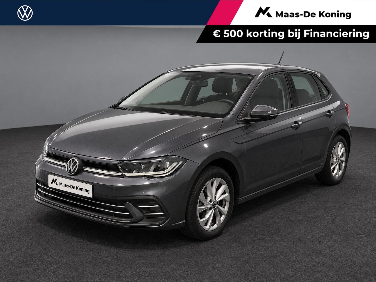 Volkswagen Polo - 1.0 TSI 95pk DSG Style · Camera · Keyless · Stoelverwarming · 16"Velgen · ACC · Apple/Andr - AutoWereld.nl