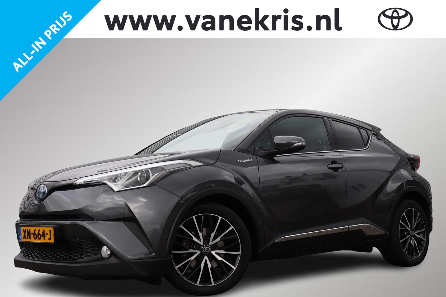 Toyota C-HR - 1.8 Hybrid Executive 1.8 Hybrid Executive, JBL, Adaptive Cruisecontrol, LM Velgen, Keyless, NAVI, Camera! - AutoWereld.nl
