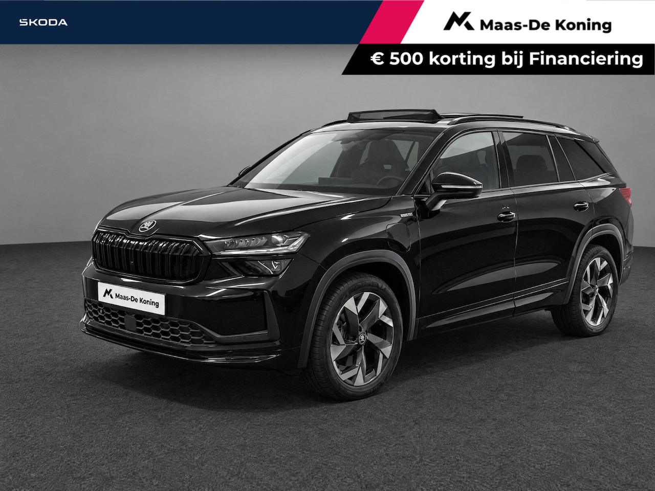 Skoda Kodiaq - 1.5 TSI 204pk DSG PHEV Sportline Business · Panoramadak · Alarm · Wegklapbare Trekhaak · E - AutoWereld.nl