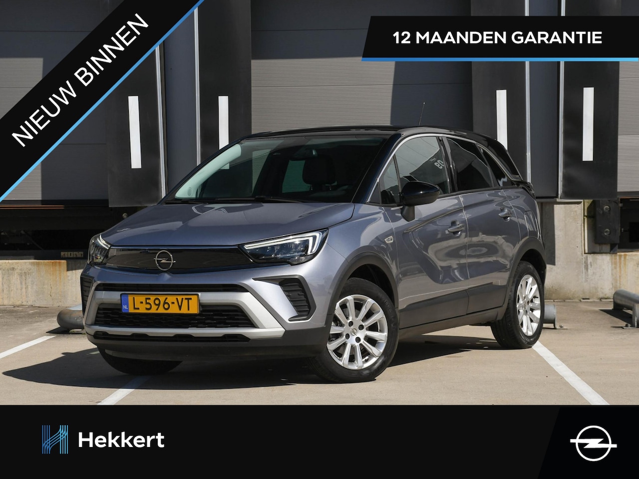 Opel Crossland - Elegance 1.2 Turbo 110pk 100% FORD ONDERHOUD. | CRUISE.C | APPLE-CARPLAY | 16''LM | DAB - AutoWereld.nl