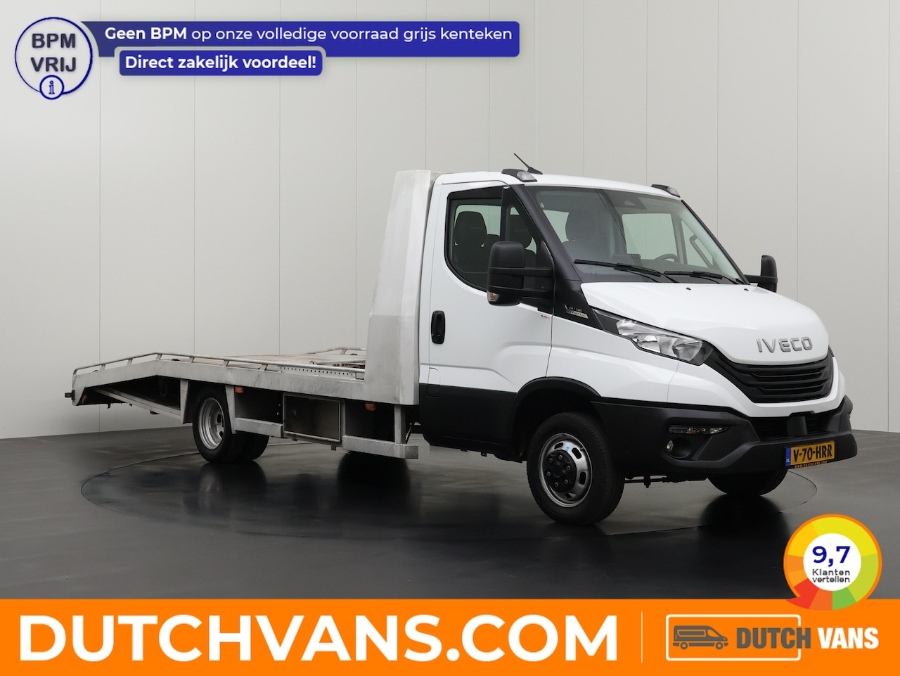 Iveco Daily - 35C18 3.0Ltr Hi-Matic Automaat Oprijwagen | 3500Kg Trekhaak | Navigatie | Multimedia | Tre - AutoWereld.nl