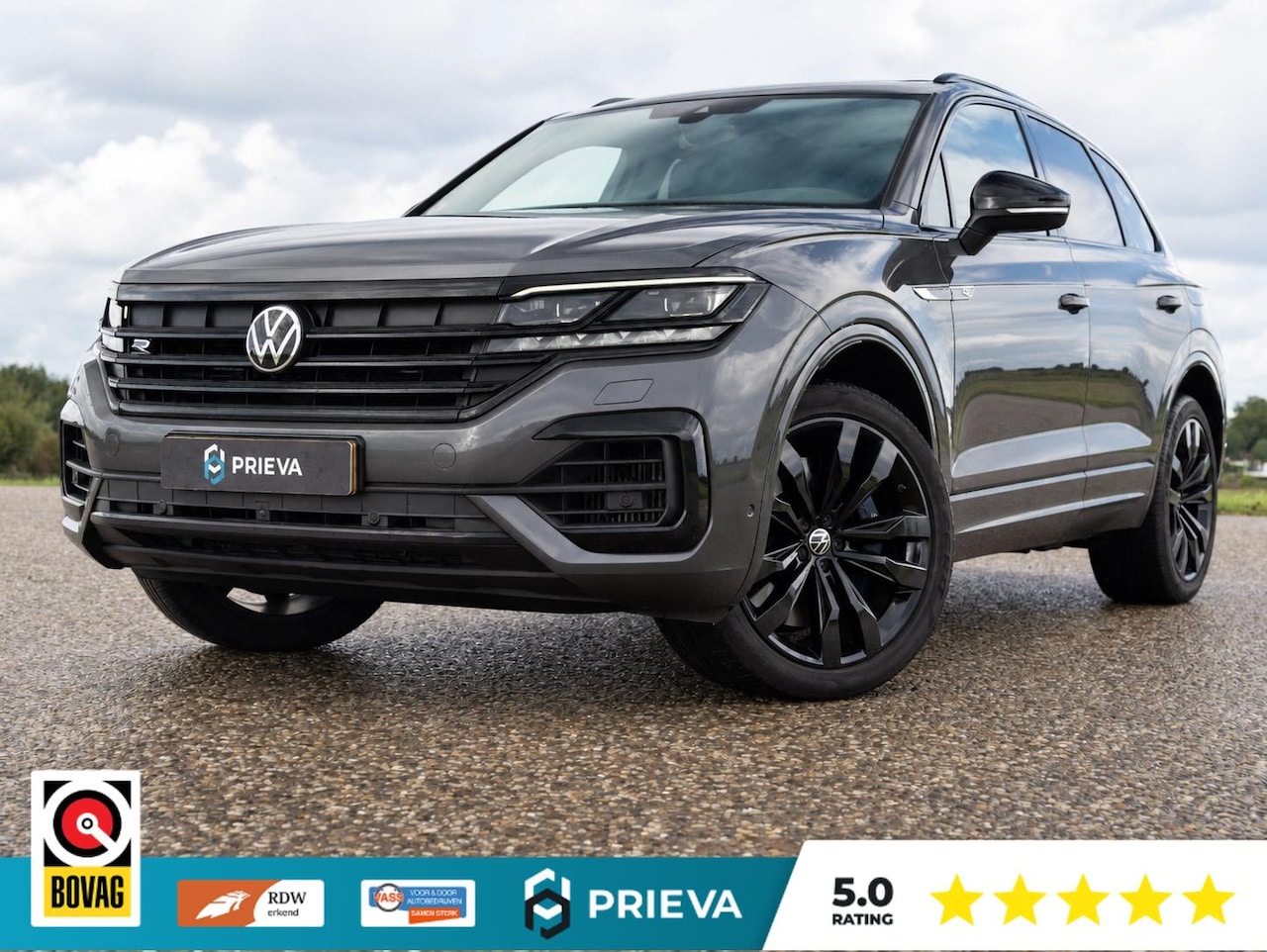 Volkswagen Touareg - 3.0 V6 eHybrid R Pano Kleppen 463PK - AutoWereld.nl