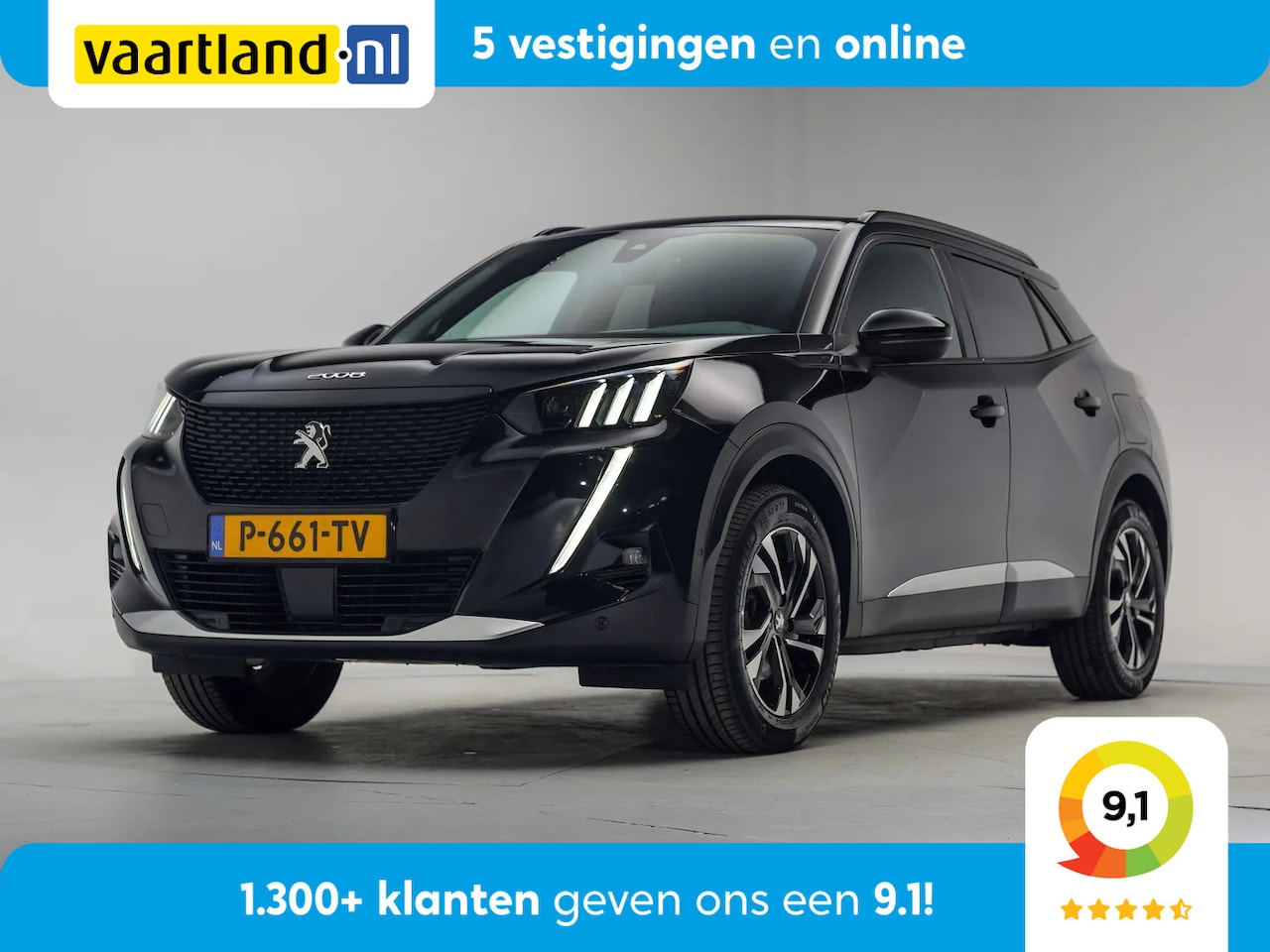 Peugeot e-2008 - EV Active 50 kWh [ Navi Apple/Android Camera Half leer Clima ] - AutoWereld.nl