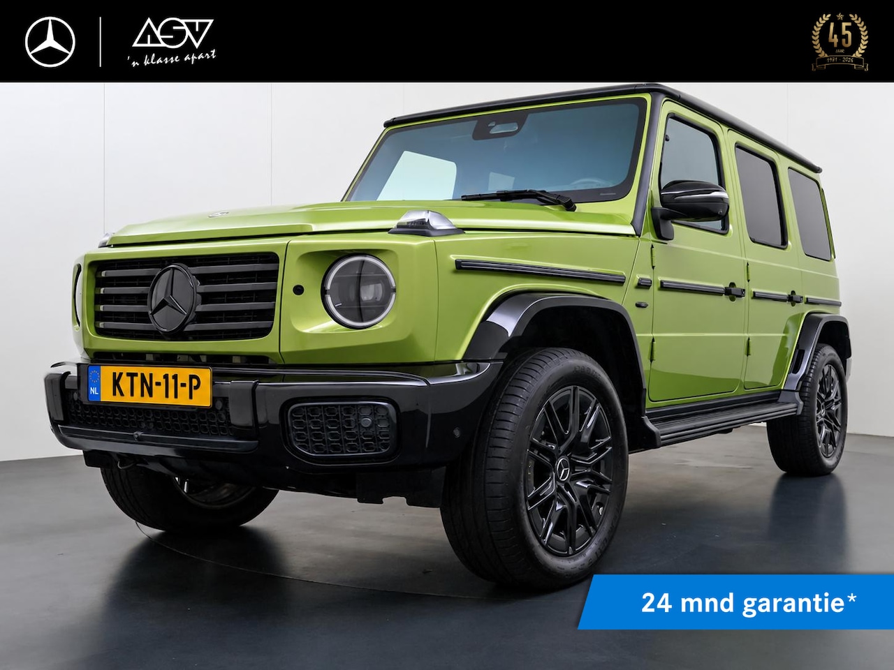 Mercedes-Benz G-klasse - 580 met EQ-Technologie 116 kWh | MANUFAKTUR Made to Measure hoogglans lak | AMG Line Exter - AutoWereld.nl