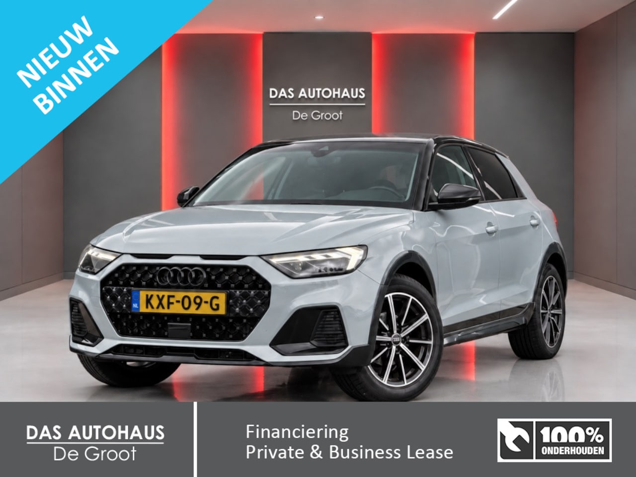 Audi A1 allstreet - 30 TFSI S-Tronic S-Line Black Edition | Leer | Navi | Camera - AutoWereld.nl