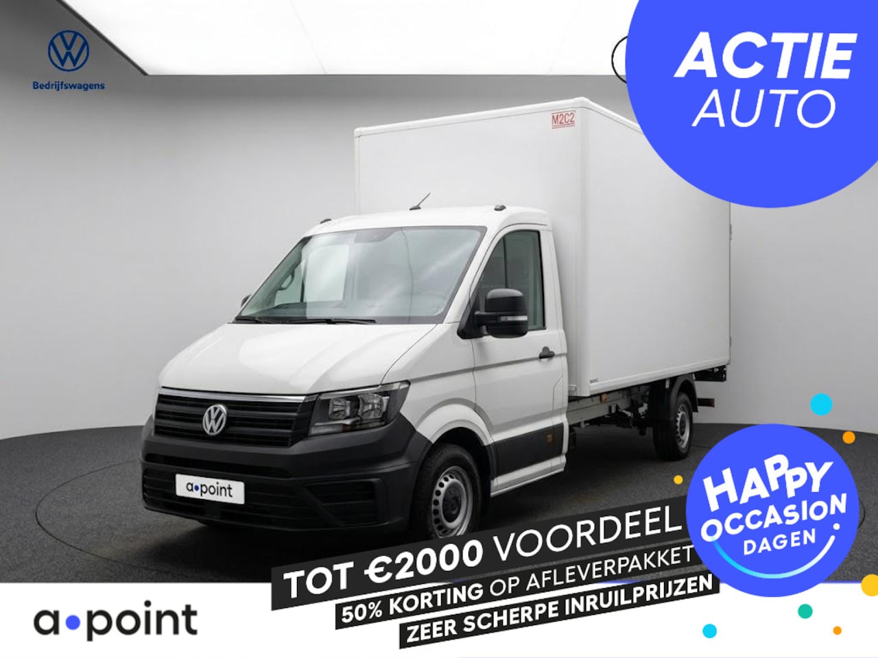 Volkswagen Crafter - 35 2.0 TDI L4 CC |Handgeschakeld | 140PK | Laadbak met Laadklep | 433x211x210 | Bakwagen | - AutoWereld.nl