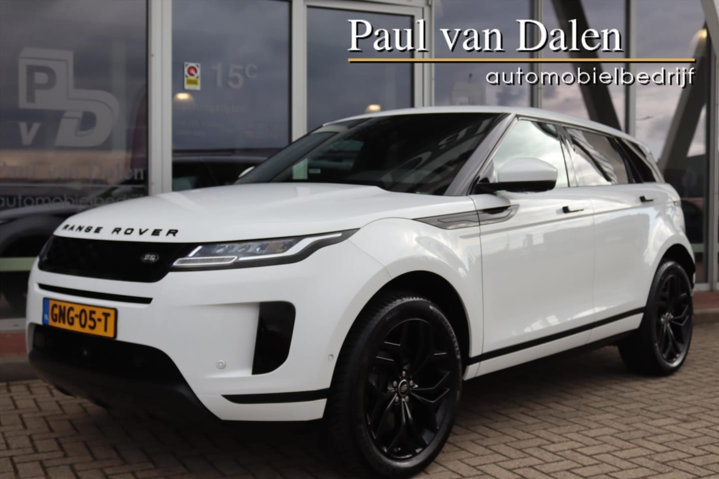 Land Rover Range Rover Evoque - P300e PHEV AWD BLACK E.D. S Navi | Leer | 360 Camera | Virtual Cockpit | Cruise | 20 Inch - AutoWereld.nl