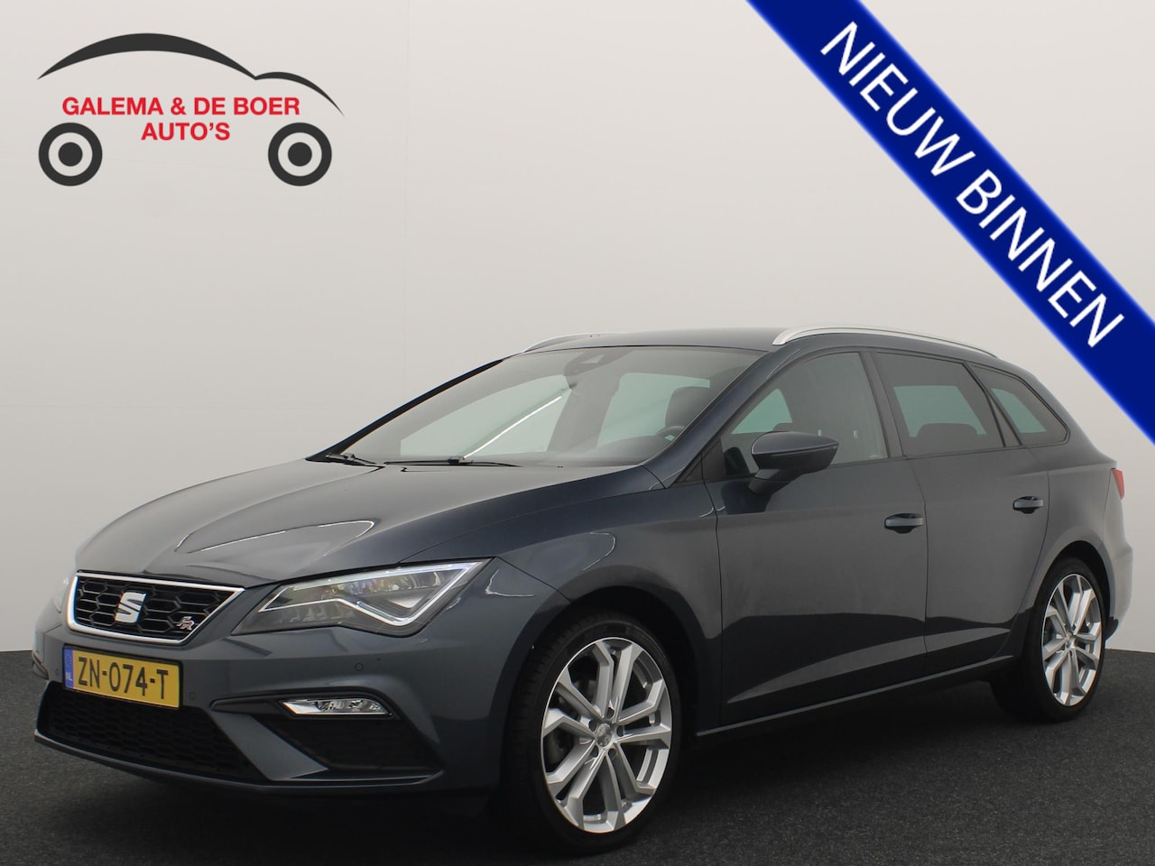 SEAT Leon ST - 1.0 TSI FR Business Intense TREKHAAK / FULL LED / KEYLESS / CARPLAY / NAVI / CLIMA / PDC / - AutoWereld.nl