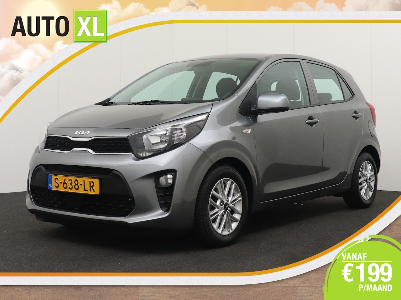 Kia Picanto - 1.0 DPi DynamicLine Camera Carplay Cruise - AutoWereld.nl