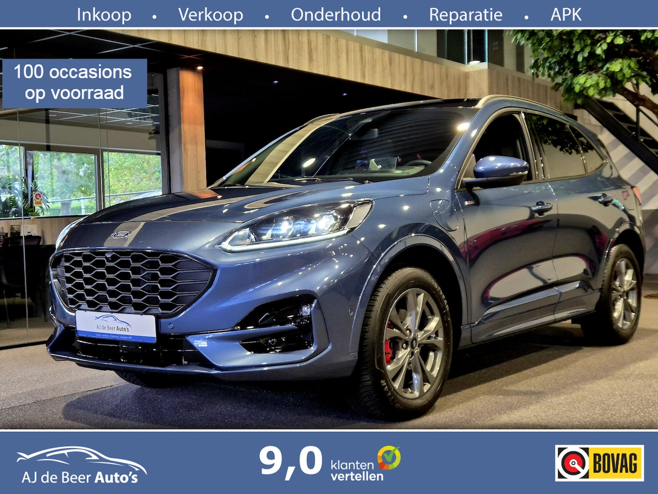 Ford Kuga - 2.5 PHEV ST-Line X Panorama | Camera | HUD | Winterpack - AutoWereld.nl