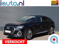 Audi Q3 Sportback - 45 TFSI e S-Line LED/MMI Plus/Camera/CarPlay/Dodehoek/Elek. klep/ACC/Sfeer/19"