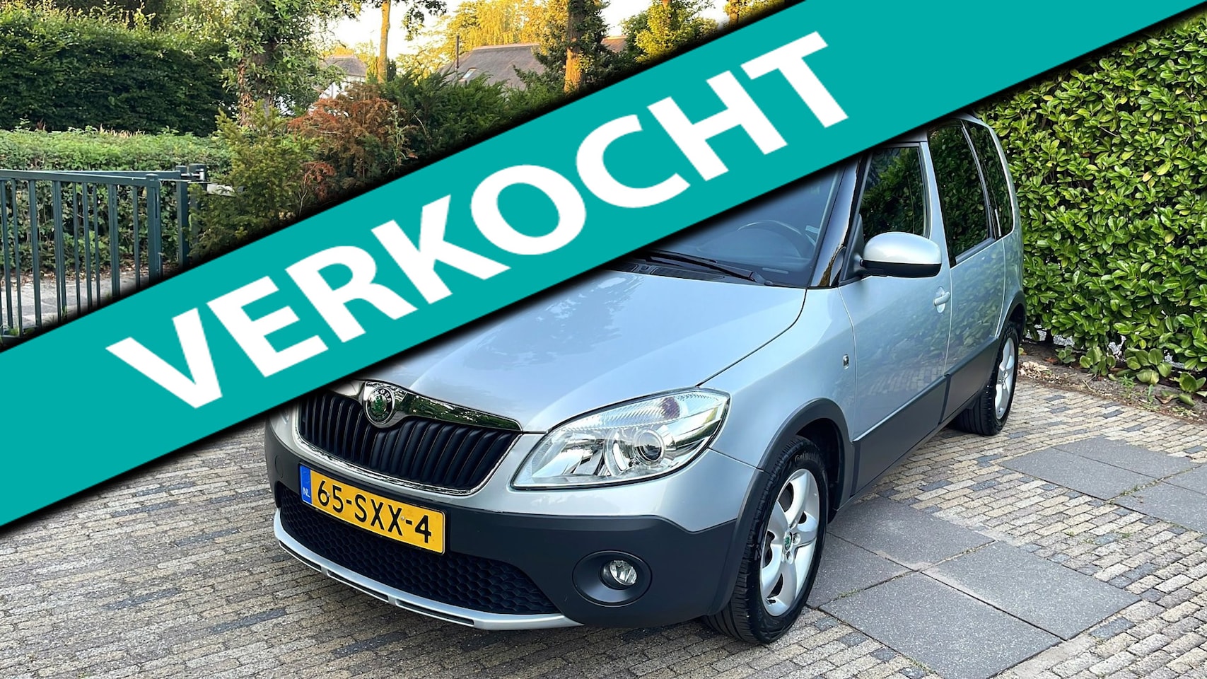 Skoda Roomster - 1.2 TSI Tour AUT-Airco-Cruise-Velgen-Trekhaak - AutoWereld.nl