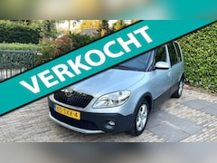 Skoda Roomster - 1.2 TSI Tour AUT-Airco-Cruise-Velgen-Trekhaak
