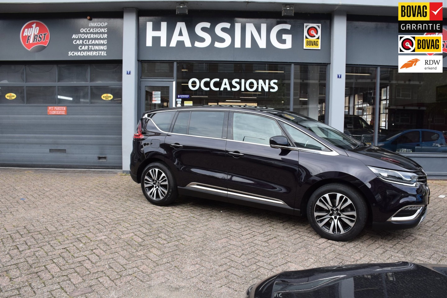 Renault Espace - 1.6 TCe Initiale Paris 5p. Led, Leer ,Automaat , Pano dak, Head up displ. ,PDC, Apple CarP - AutoWereld.nl