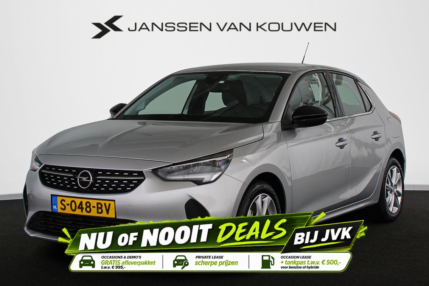 Opel Corsa - 1.2 Elegance 100PK Airco Parkeersensoren Apple CarPlay - AutoWereld.nl