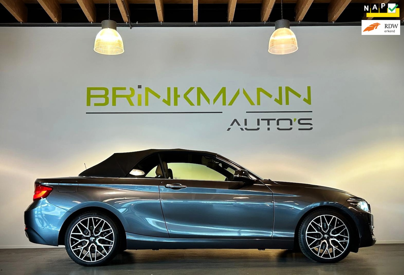 BMW 2-serie Cabrio - 220i High Executive - NL Auto - Leder - Sp. Stoelen. - AutoWereld.nl