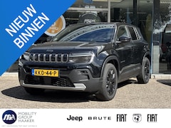 Jeep Avenger - 1.2 e-Hybrid Black Edition | Apple-Android | Parkeercamera | Cruise Control