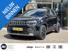 Jeep Avenger - Black Edition 54 kWh | Apple-Android | Adaptive Cruisecontrol | Handsfree achterklep