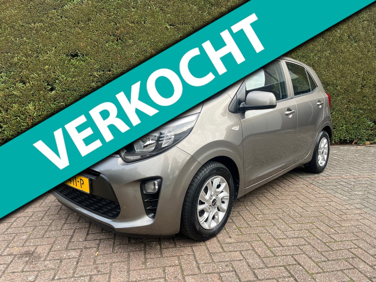 Kia Picanto - 1.0 CVVT EconomyPlusLine 60.000 km ! Airco, 5deurs, Eerste eigenaar, NAP, - AutoWereld.nl