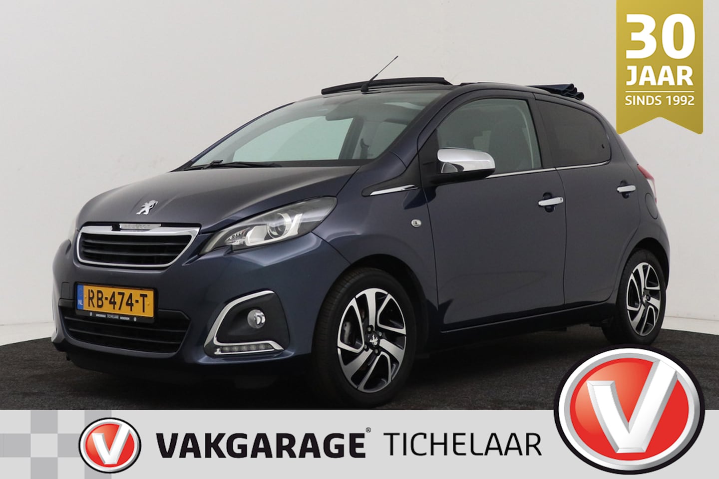 Peugeot 108 - 1.0 e-VTi Allure TOP! | Org NL | Opendak | Airco - AutoWereld.nl