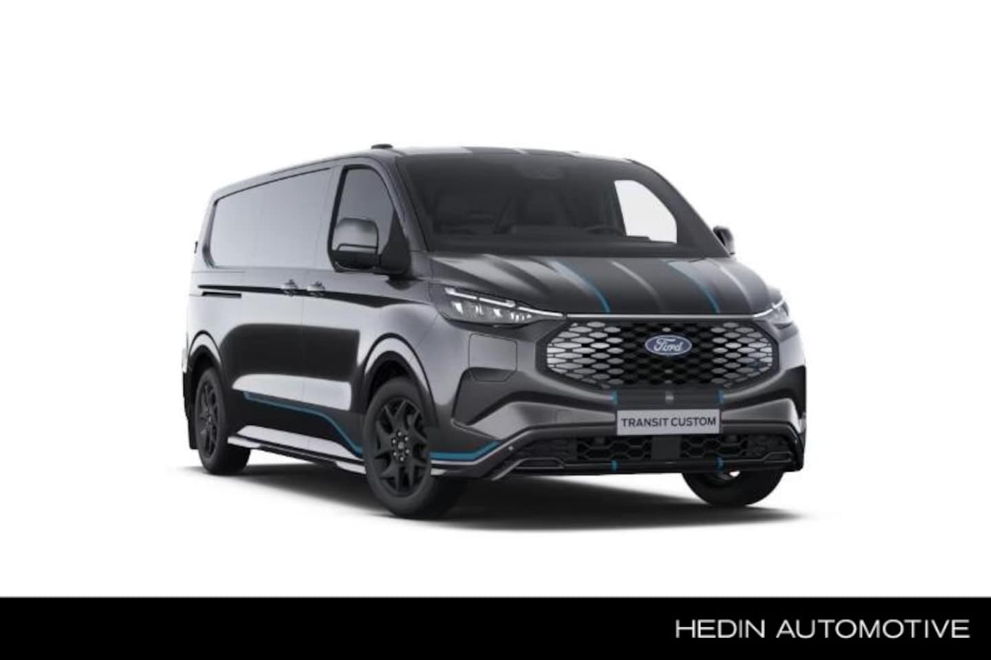 Ford Transit Custom - E-Transit 340 L2H1 Sport 71 kWh | Trekhaak | Nieuw te bestellen! - AutoWereld.nl