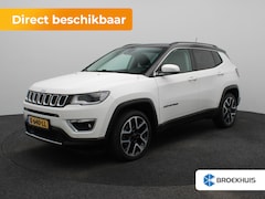 Jeep Compass - 1.3T Limited | Achteruitrijcamera | Trekhaak | Panoramadak | Climate Control | Parkeersens