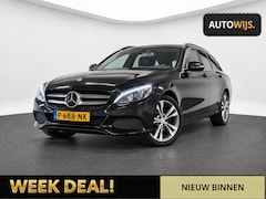 Mercedes-Benz C-klasse Estate - 200 Premium Plus|LED|LEDER|TREKHAAK|AUT|NAVI|GOED ONDERHOUDEN