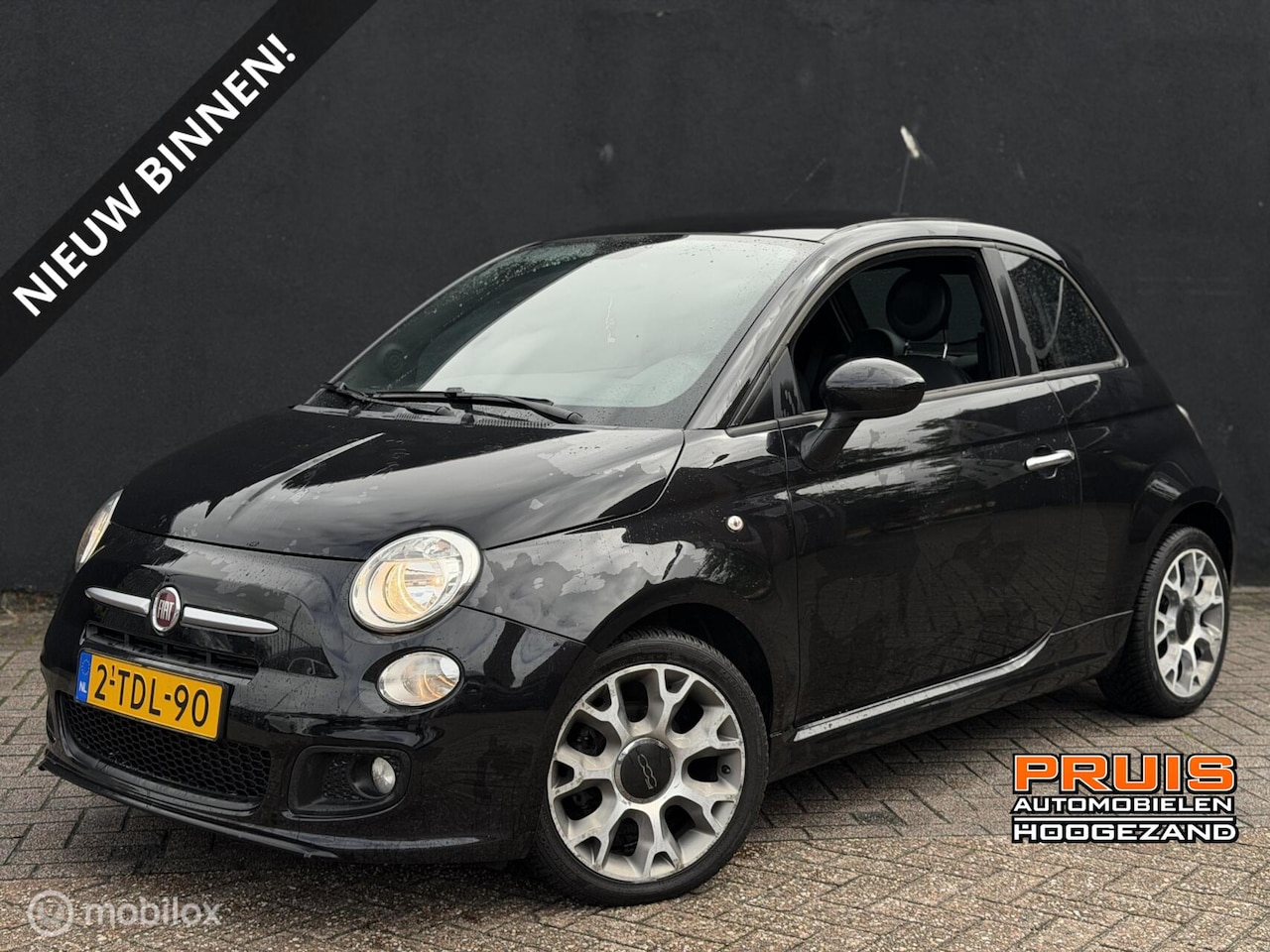 Fiat 500 - 0.9 TwinAir Turbo 500S -AIRCO-LEDER- *INRUIL MOGELIJK* - AutoWereld.nl