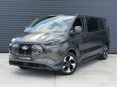 Ford E-Transit Cust. - Custom E Sport Dubbel Cabine 218 PK 71 kWh | 360 Camera | 230v Stopcontacten | Elek. Verst
