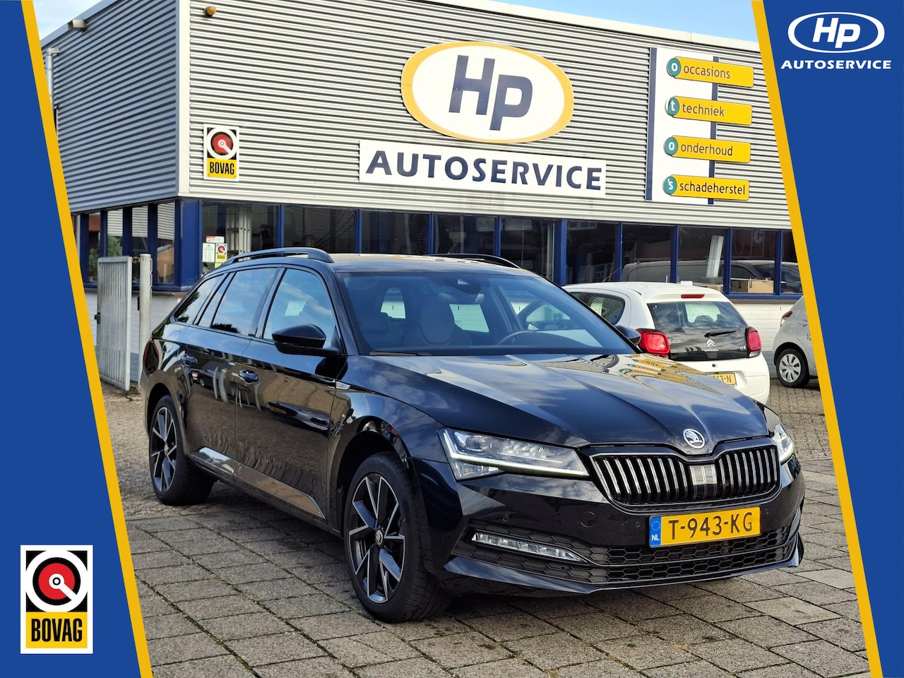 Skoda Superb Combi - 1.5 TSI ACT Sportline Business Carplay Sportstoelen Cruise controle Camera achter - AutoWereld.nl