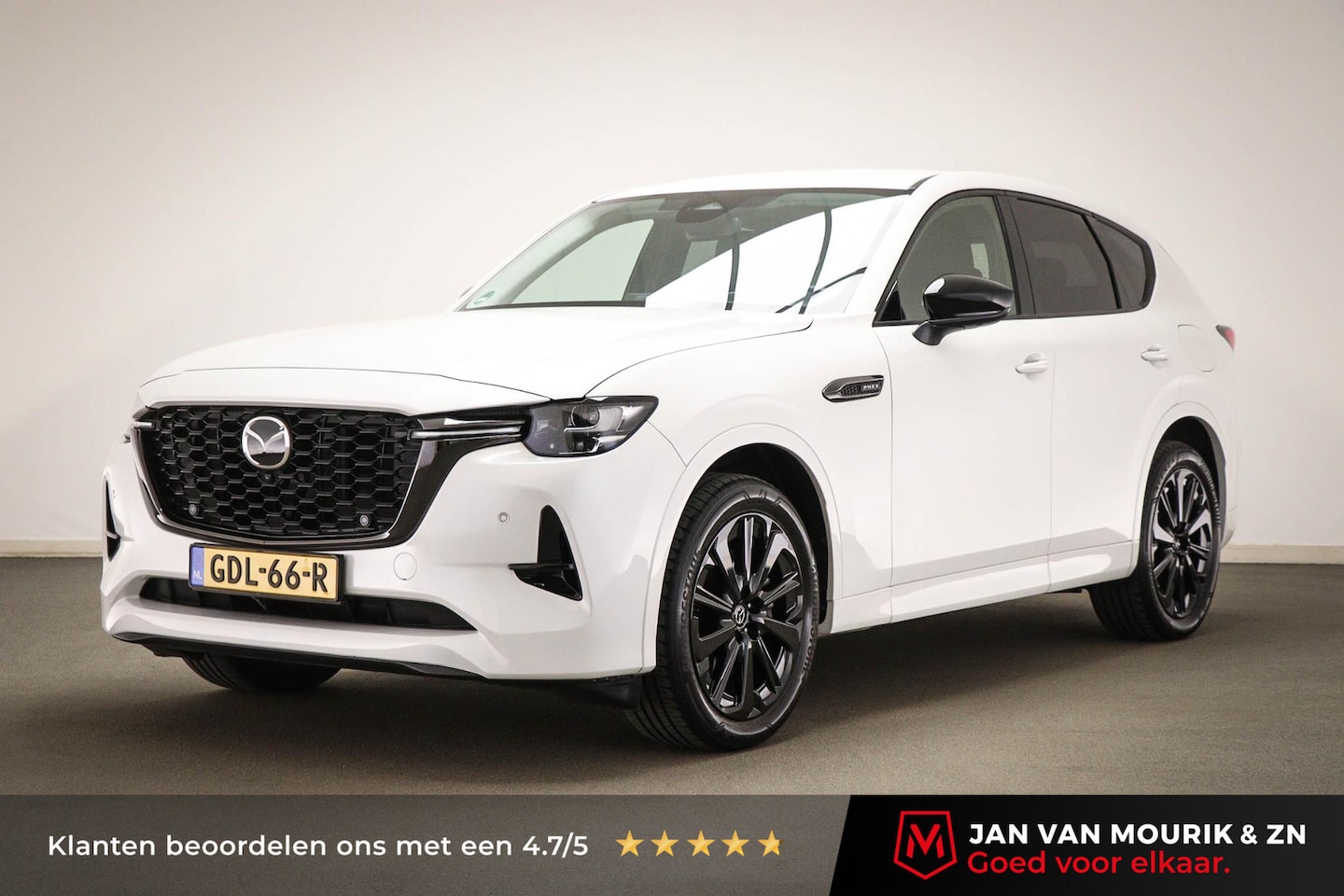 Mazda CX-60 - 2.5 e-SkyActiv PHEV Homura | SOH 93% | STOELVENTILATIE | DRAADLOZE LADER | 360 CAMERA - AutoWereld.nl