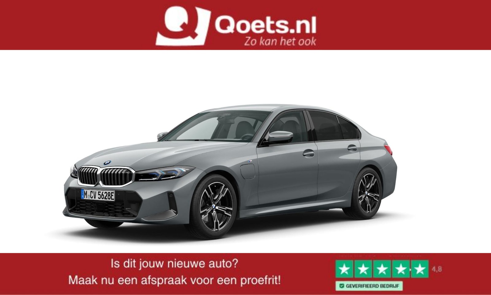 BMW 3-serie - 330e xDrive M Sport - Active Cruise Control - Elektrisch verstelbare/verwarmde stoelen - C - AutoWereld.nl