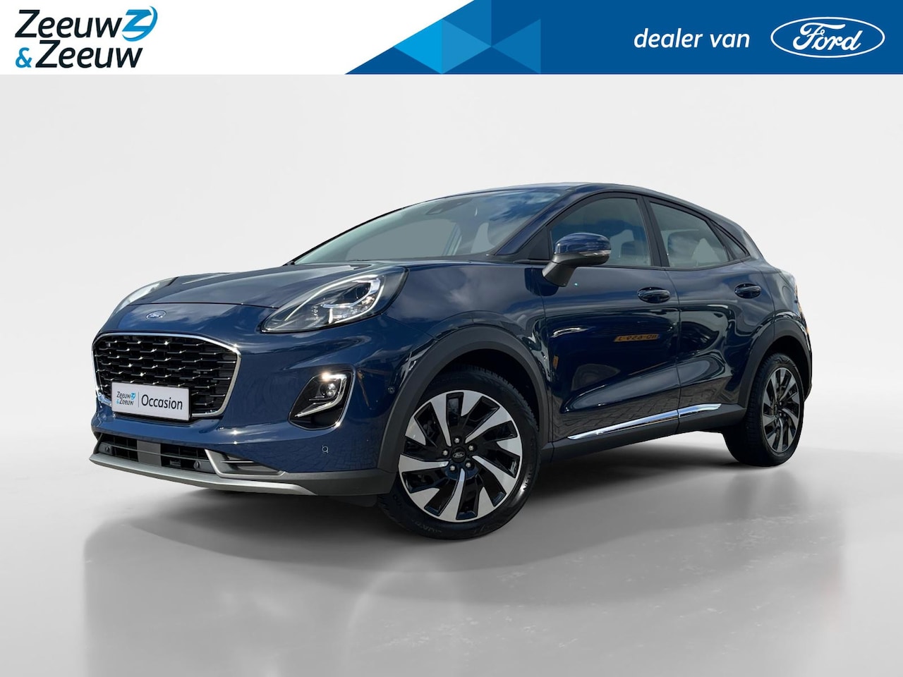Ford Puma - 1.0 EcoBoost Hybrid Titanium |Camera| allweatherbanden| Airco| NL Auto| 12 maanden Bovag G - AutoWereld.nl