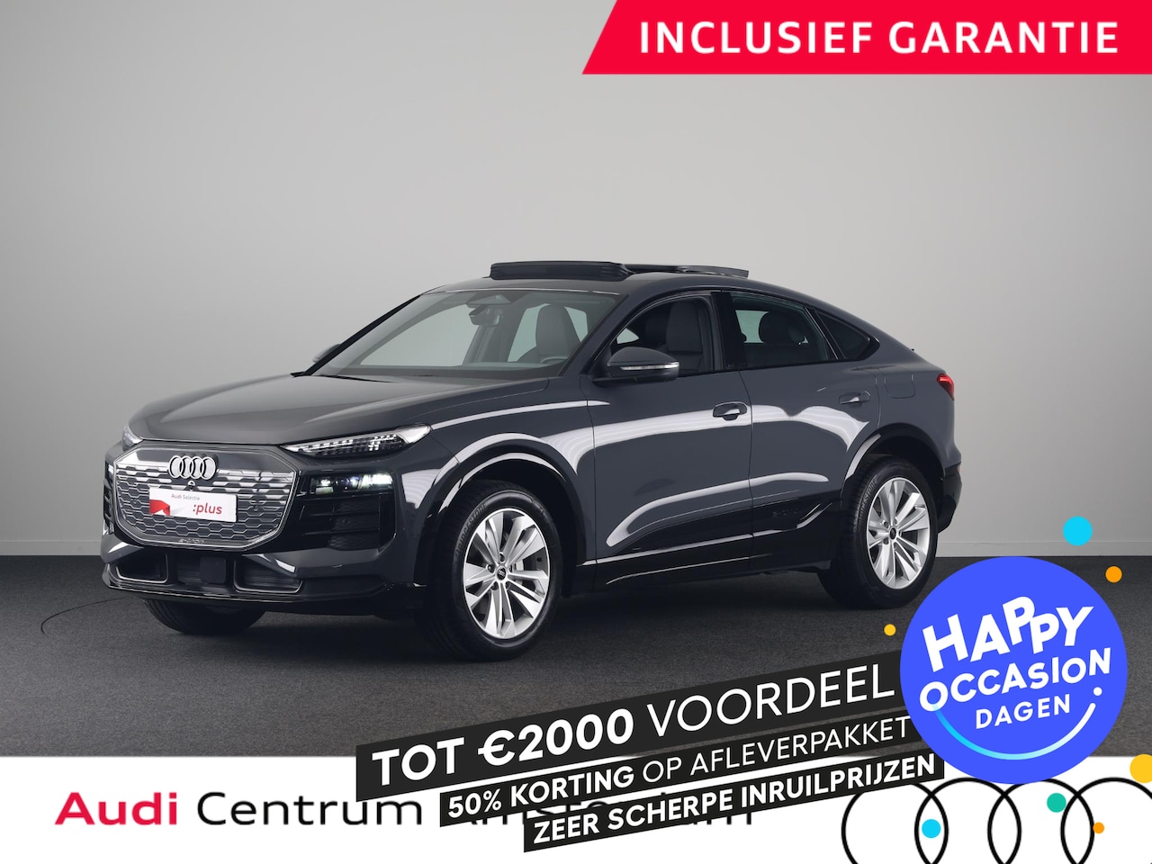 Audi Q6 Sportback e-tron - Advanced edition 83 kWh 252 pk | Verlengde garantie | Navigatie | Warmtepomp | Panoramadak - AutoWereld.nl