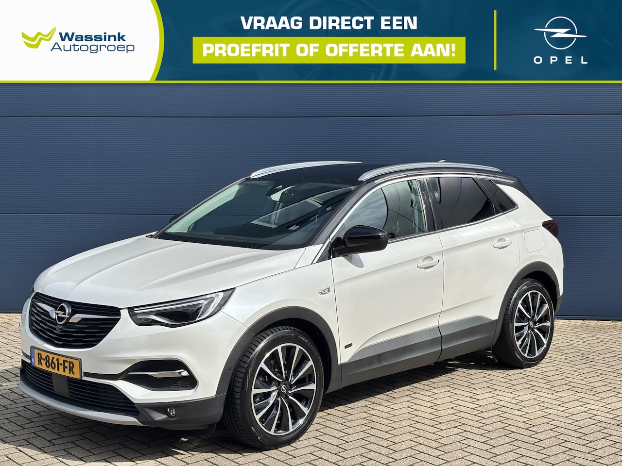 Opel Grandland X - 1.6 Turbo Hybrid4 Business Executive | Navigatie | Parkeercamera | Leder | Stoel-verwarmin - AutoWereld.nl