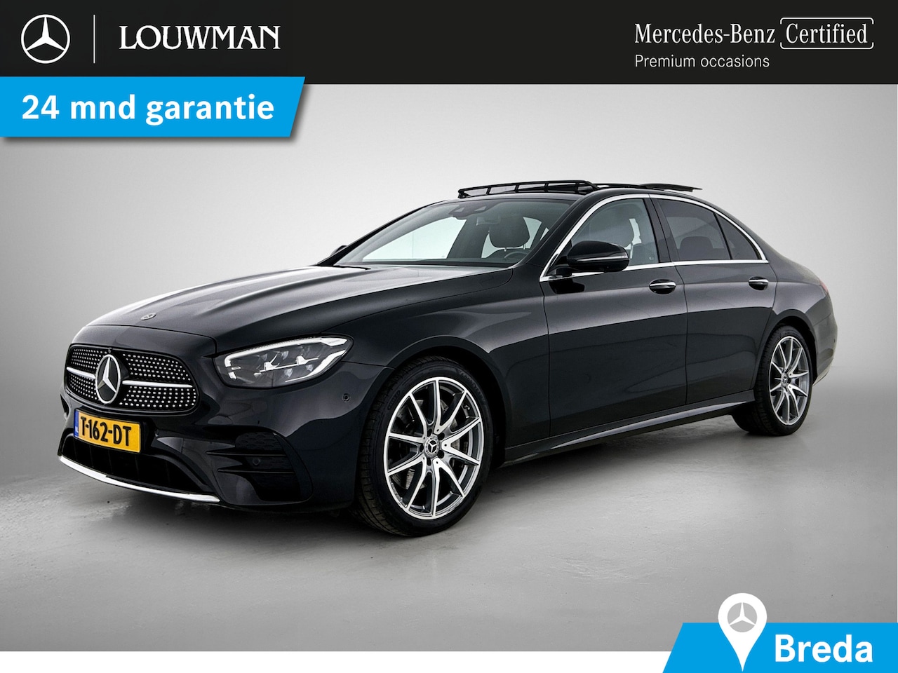 Mercedes-Benz E-klasse - 200 AMG Line | Panoramadak | 360° camera | Burmester | Elektrische Stoelen | Inclusief 24 - AutoWereld.nl
