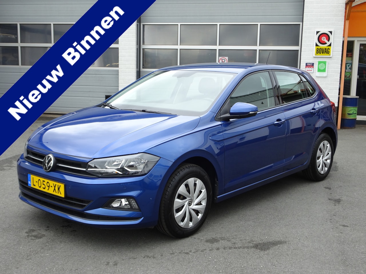 Volkswagen Polo - 1.0 TSI Comfortline Airco, cruise controle, parkeersensoren voor en achter, navigatie, car - AutoWereld.nl