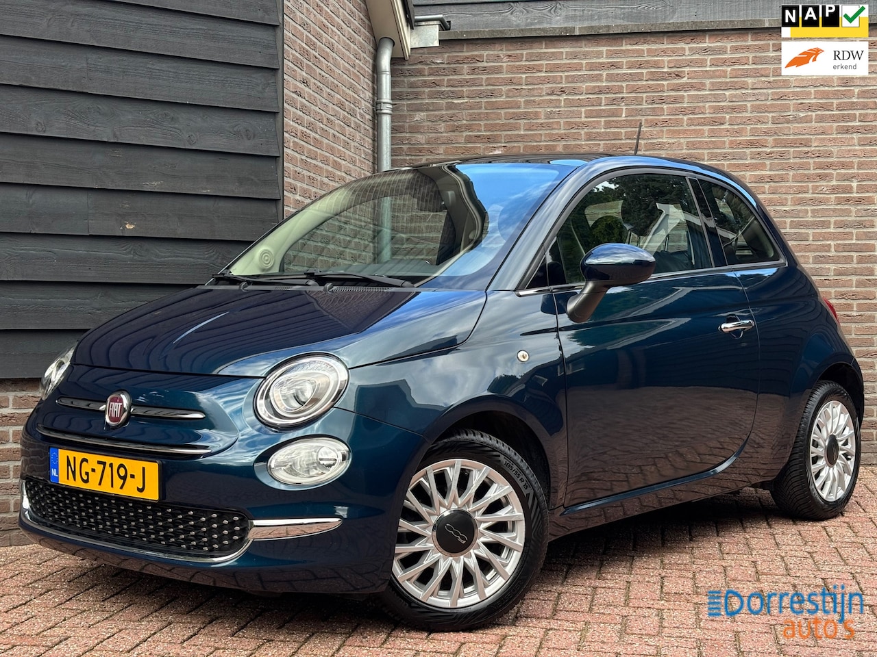Fiat 500 - 0.9 TwinAir Turbo Lounge | Pano | Leder | Groot navi | PDC | NAP - AutoWereld.nl
