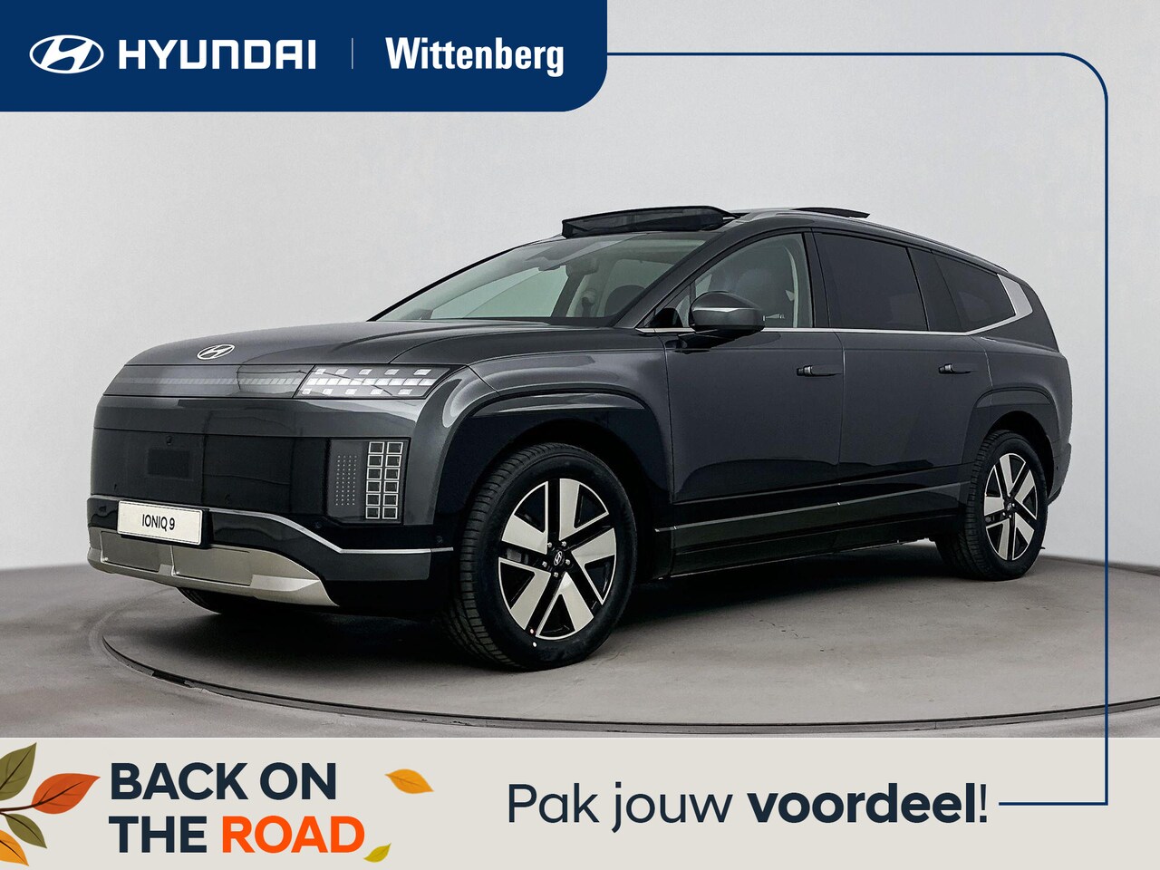 Hyundai IONIQ 9 - Connect+ AWD 7p. 110.3 kWh | Nieuw | Snel leverbaar! | Leer | Panoramadak | 800V | WLTP 60 - AutoWereld.nl